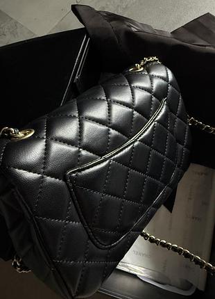 Сумка chanel чорна 3
