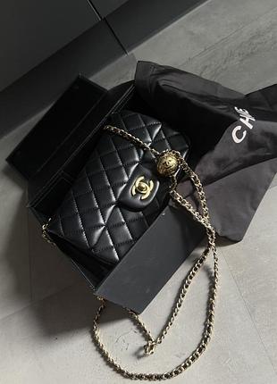 Сумка chanel чорна 2