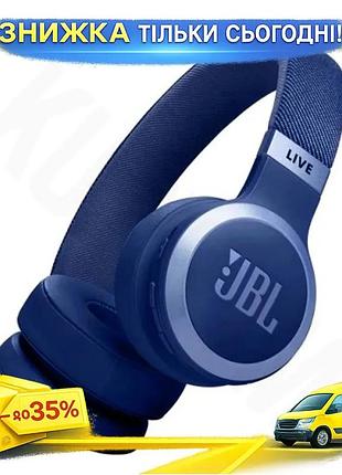 Ku беспроводные наушники jbl universal fit live 670nc синие bluetooth накладные с микрофоном шумоподав uni2l_k