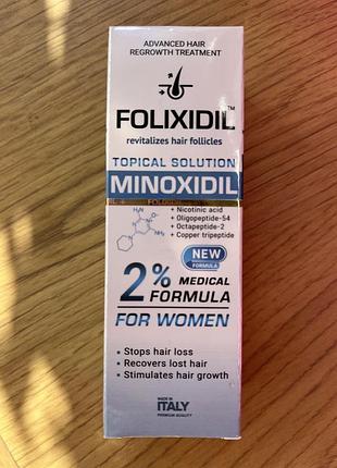 Лосьйон folixidil міноксидил 2%