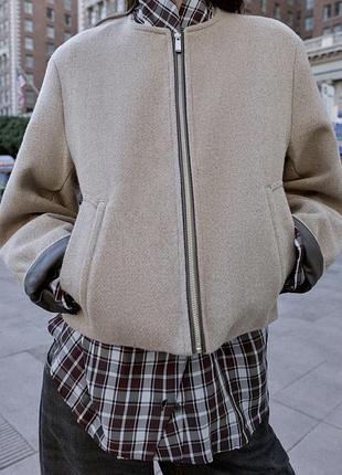 Бомбер zara 5