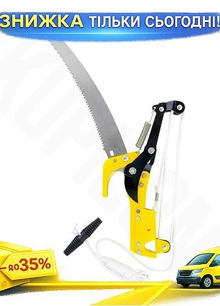 Ku сучкорез штанговый mastertool universal fit 330мм стальной для обрезки веток и формирования кроны д uni2l_k