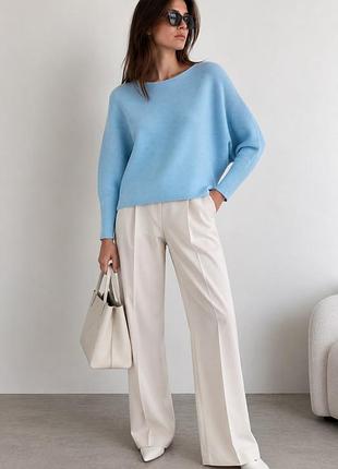 Светр vera moda «летюча миша» | розмір l | укр. 48–52