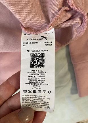 Джемпер puma на дівчинку рожевий 4