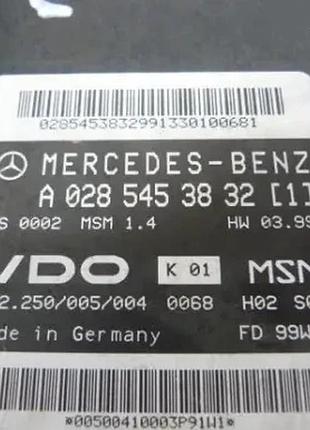 Компрессор кондиционера блок управлавление двигателем a0285453832 mercedes w168 3