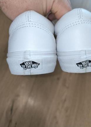 Шкіряні кеди vans 3