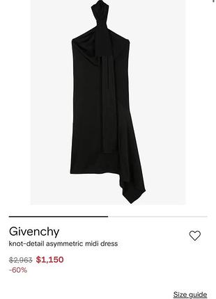 Шикарное платье givenchy 10