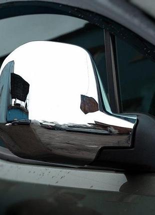 Накладки на дзеркала (2 шт., пласт.) carmos, 2008-2012 для citroen berlingo рр