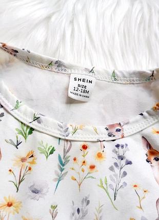 Платье shein 12-18 мес 2
