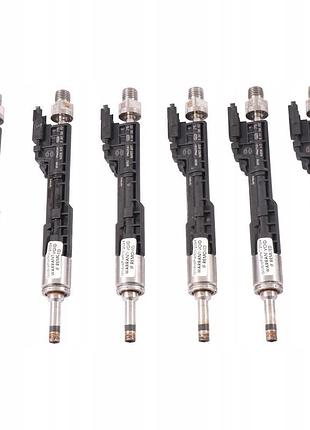 Форсунка топливная bmw f10 lci f11 f20 f21 f30 lci n55 бензинова set 7639994 б/у оригинал