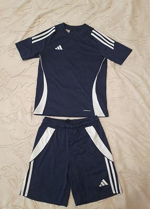 Футбольна форма оригінал adidas tiro 24 (комплект шорти та футболка), розмір 152 (11-12 років)