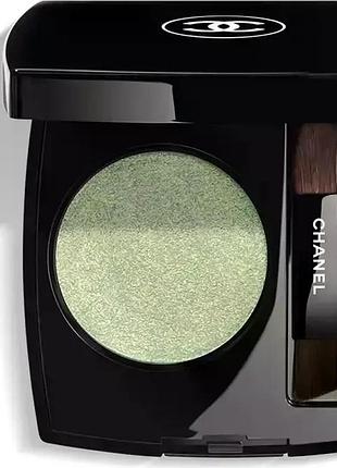 Уценка стойкие тени для век chanel ombre essentielle long-lasting multi-purpose eyeshadow 2.2 г 222 jade facette