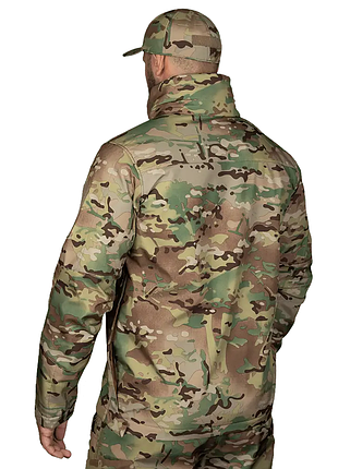 Тактичний костюм phantom stalker softshell мультикам для військовослужбовців демісезонний чоловічий кост ku-22 4