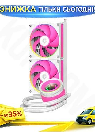 Ku система рідинного охолодження universal fit id-cooling 240мм argb для процесора intel amd ефективне uni2l_k