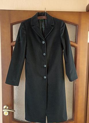 Женское шерстяное пальто от benetton