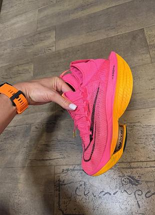 Беговые кроссовки nike air zoom alphafly next% 2 в расцветке «hyper pink