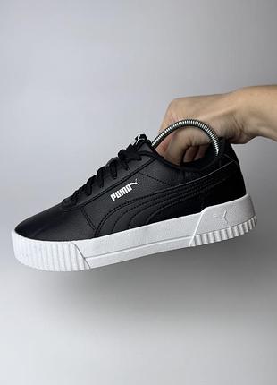 Шкіряні кросівки puma carina