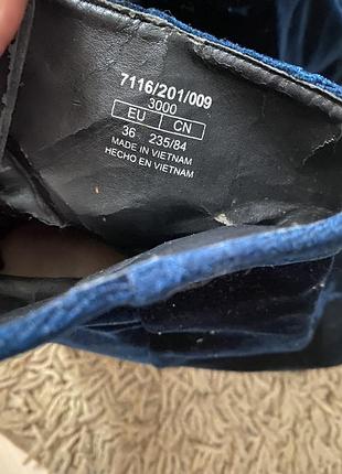 Оксамитові ботильйони zara 4