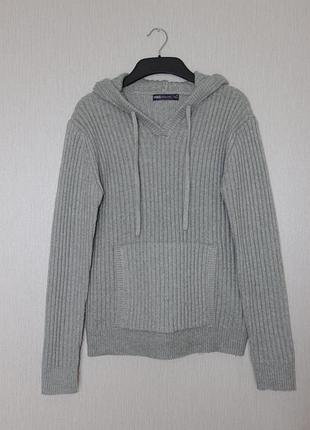 M&s в'язаний худі в рубчик розмір м