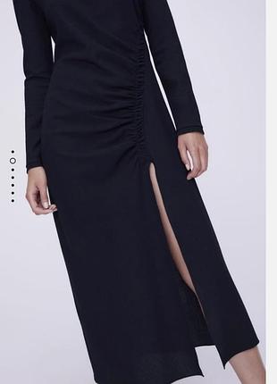 Шерстяное платье zara 2