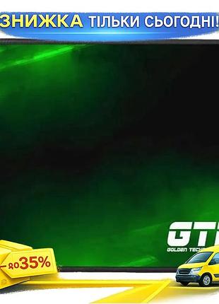 Ku коврик gtl gaming universal fit s black-green 250x210x2 мм под мышь для игр с антискользящим основа uni2l_k