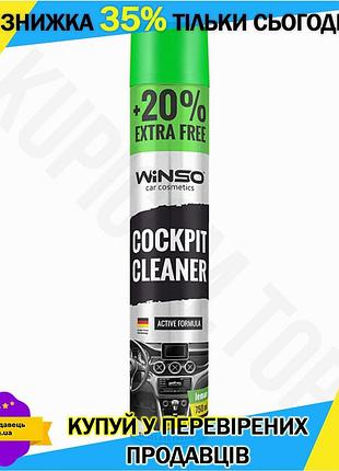 Ku полироль для панели universal fit приборов winso 750мл цитрусовый очиститель для авто блеск и защит uni2l_k