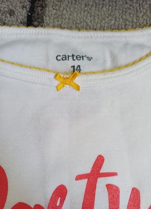 Детская пижама для девочки от бренда carter's 5