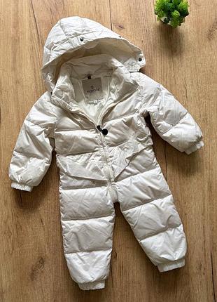 Дитячий теплий комбінезон moncler