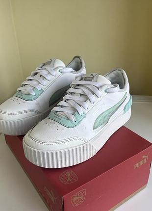 Кросівки puma дитячі білі розмір 35.5