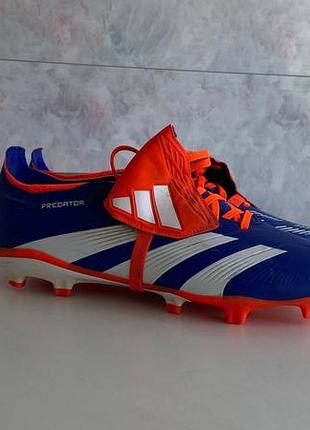 Adidas predator мужские футбольные бутсы синие оригинал 41 размер