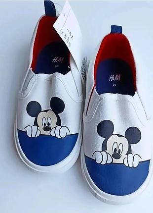 Кеды из микки маус для мальчика h&amp;m