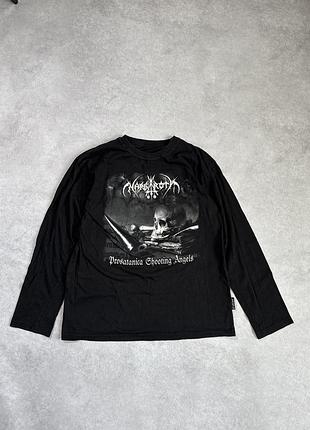 Лонгслів мерч рок групи nargaroth розмір л