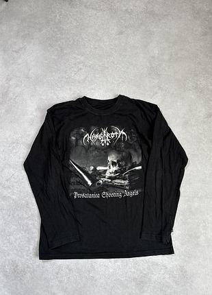 Лонгслів мерч рок групи nargaroth розмір л 3