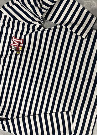 Лонгслив pull&bear disney лонг в полоску 2
