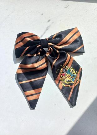 Официальная заколка-бант гарри поттер miniso / harry potter оригинал хогвартс