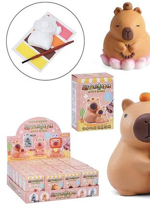 Мини набор для раскрашивания копибара гипсовая фигурка