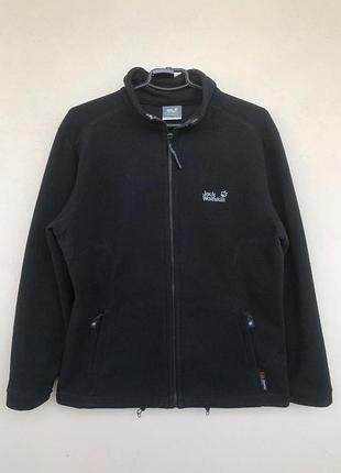 Флісова кофта фліска jack wolfskin polartec