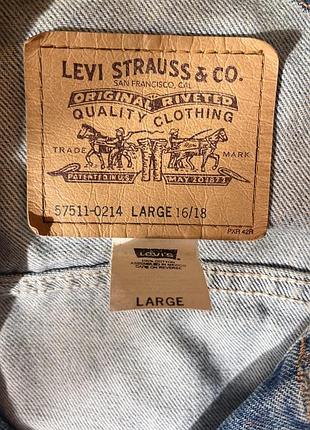 Джинсова куртка levi’s 3