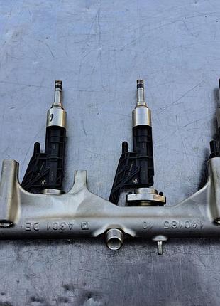 Форсунка топливная бензинова bmw f20 g30 3.0b 7639990 strip 7639975 б/у оригинал