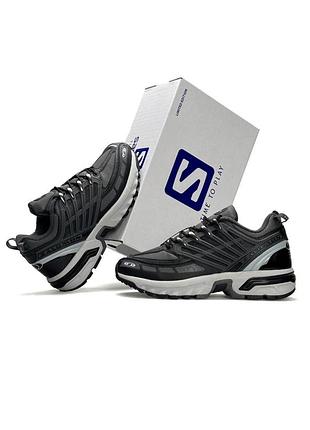 Salomon acs pro gtx grey black white 8