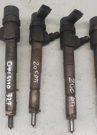 Форсунка топливная opel 2.0 cdti 0445110327 б/у оригинал