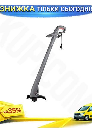 Ku электрический триммер intertool universal fit 250вт для покоса газона и травы легкий компактный инс uni2l_k