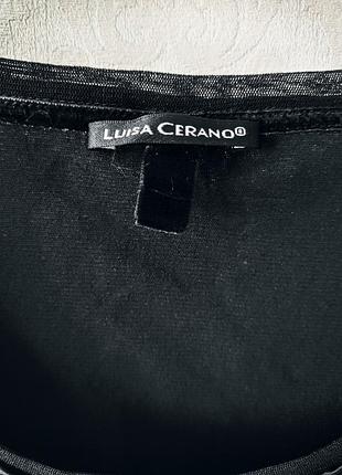 Кофта, лонгслив-сетка luisa cerano 4