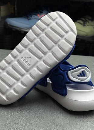 Дитячі сині босоніжки adidas js2538 6