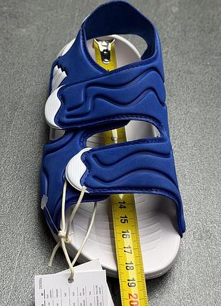Дитячі сині босоніжки adidas js2538 8