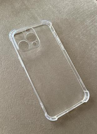 Чохол apple iphone 14 pro max прозорий