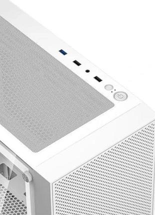 Ku корпус pccooler mini universal fit tower white для micro atx mini itx без бп геймерский пк компактн uni2l_k 7