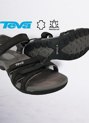 Женские кожанные туристические босоножки teva tirra leather 37 оригинал