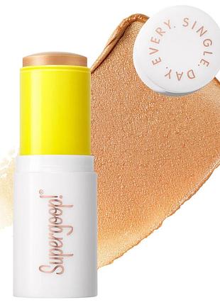 Сток для загара spf 45 supergoop! glowscreen sunlighter glow