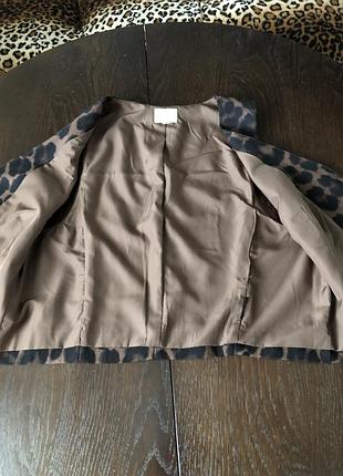 Леопардова желетка h&m 3